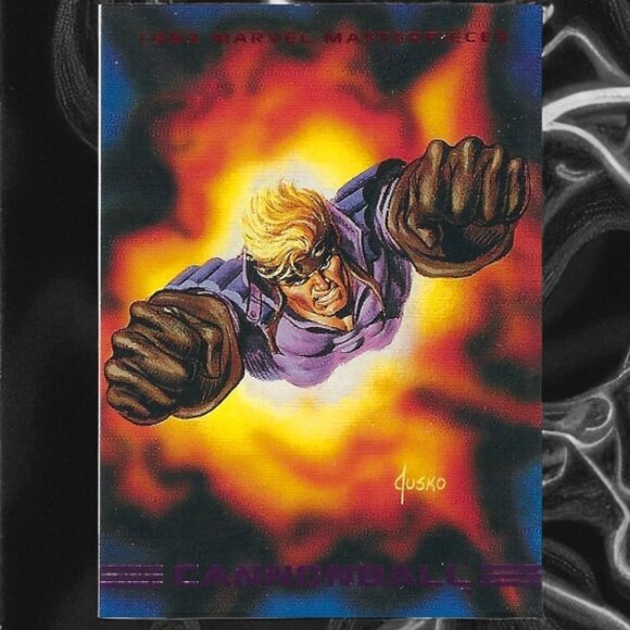 1993 Marvel Masterpieces Trading Card - Cannonball - Picture 1 of 2